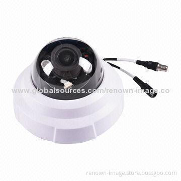 Megapixel Dome IP Camera with Waterproof Vandal-proof IR Hisilicon Hi3518